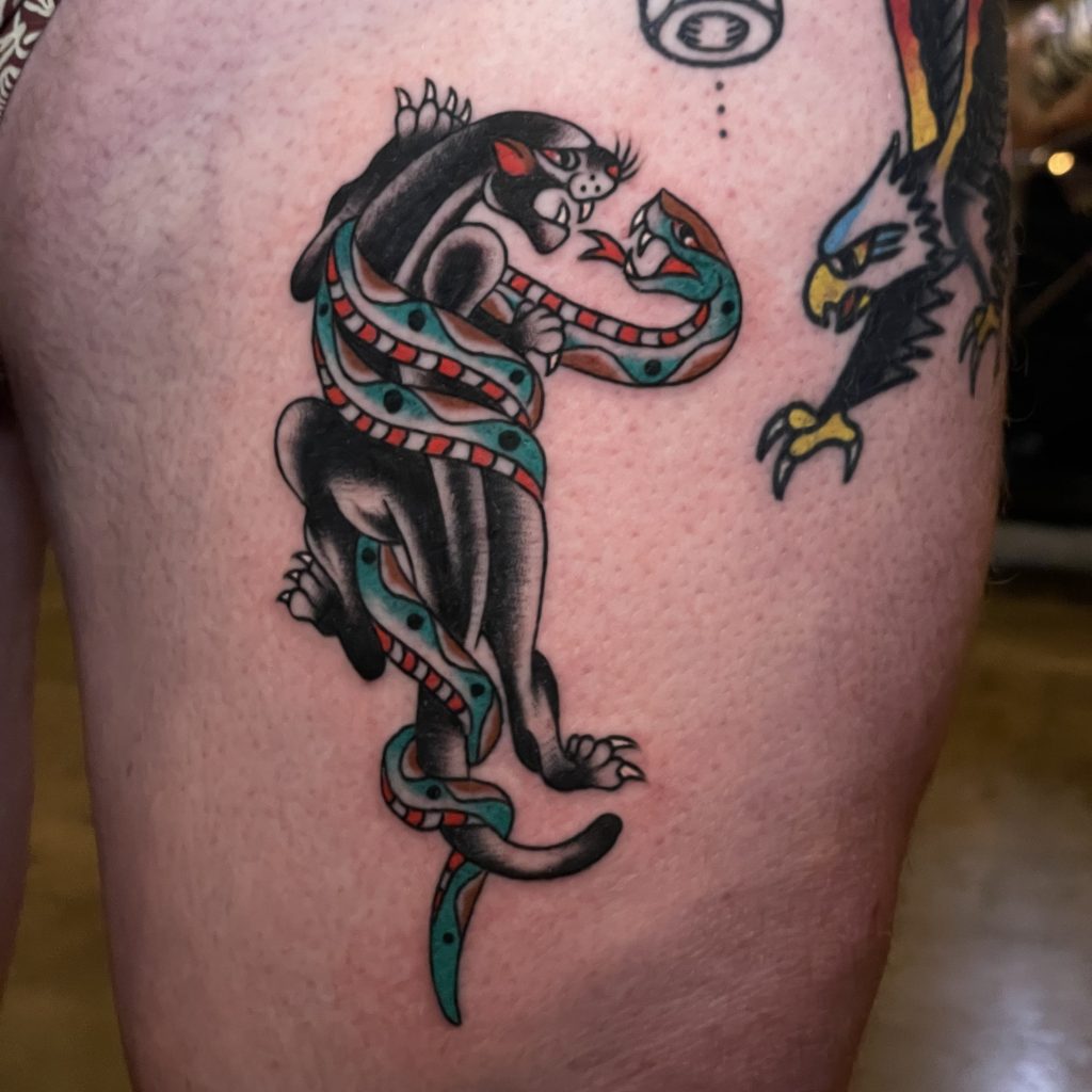 3. Snake Wrapped&nbsp;Panther
