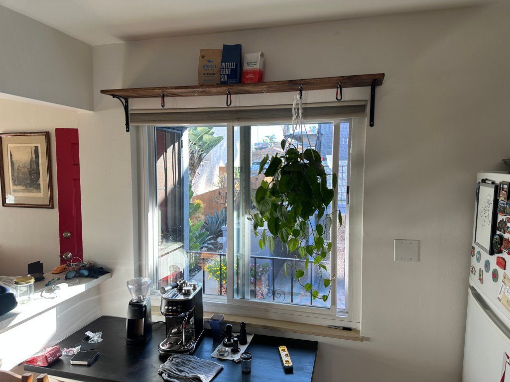 Kitchen Window Shelf